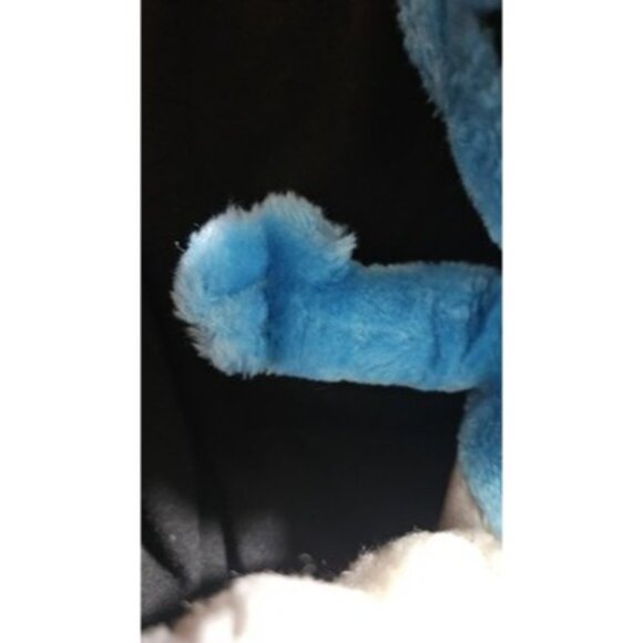 Vintage Smurf Plush Peyo 1979 Wallace Berrie 12" Stuffed Toy Sitting Blue White - Picture 4 of 8